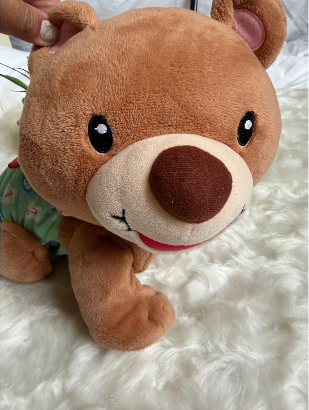 Fisher-Price Laugh & Learn Crawling Bear Plush Toy